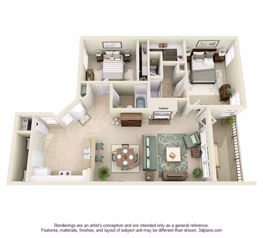Larkspur II 06205 floor plan